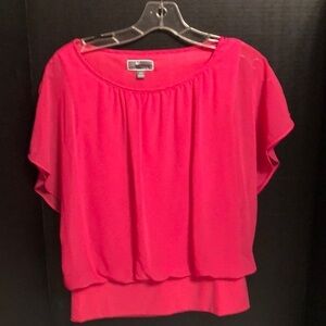 JM hot pink pullover top. SP